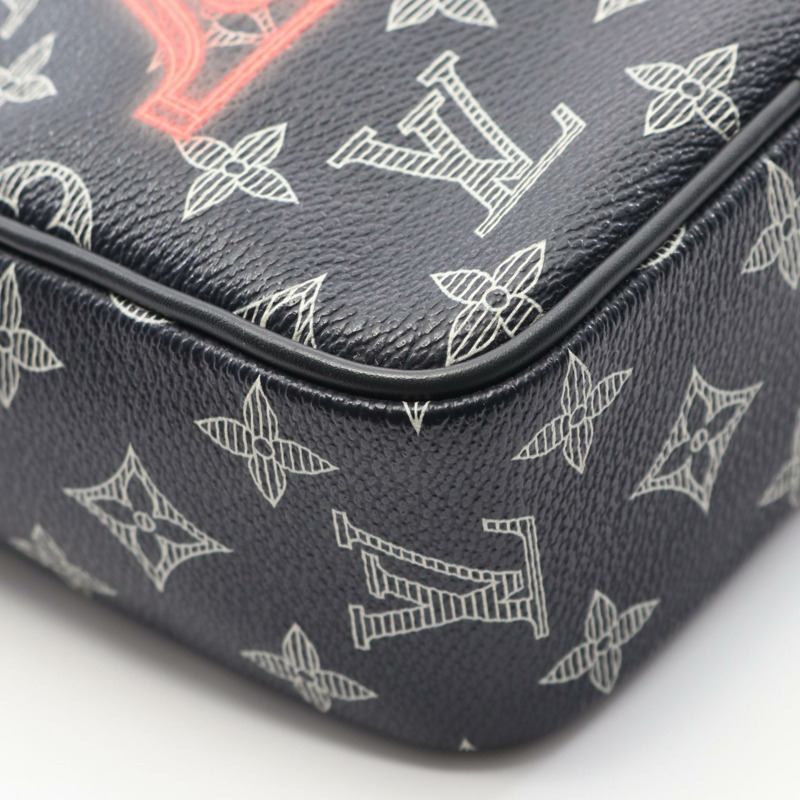 路易威登 Danube PM 倒置肩斜背包 M43678 Monogram Ink-5