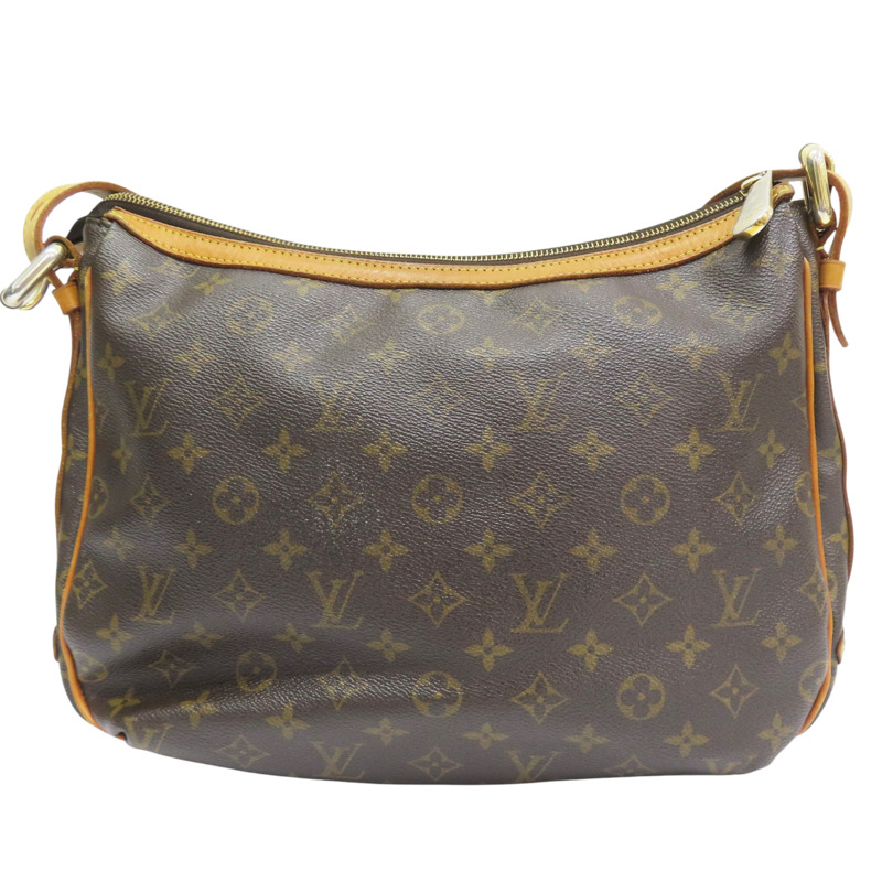 棕色 原花帆布 Tulum GM 肩背包【LOUIS VUITTON LV 路易威登】 M40075-1