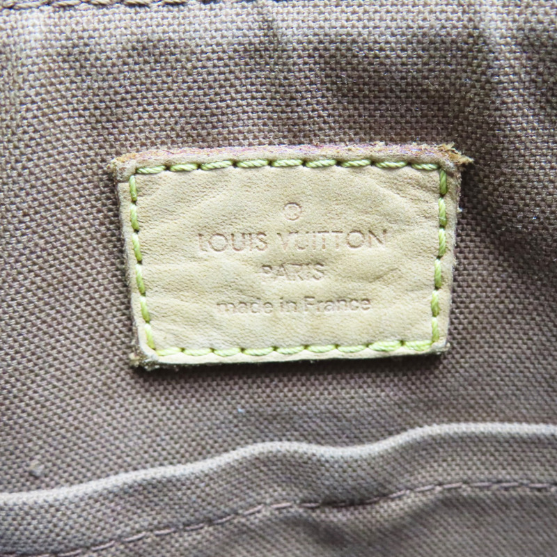 棕色 原花帆布 Tulum GM 肩背包【LOUIS VUITTON LV 路易威登】 M40075-5