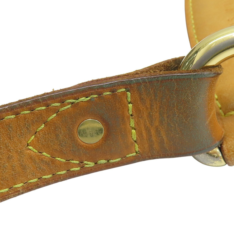 棕色 原花帆布 Tulum GM 肩背包【LOUIS VUITTON LV 路易威登】 M40075-13