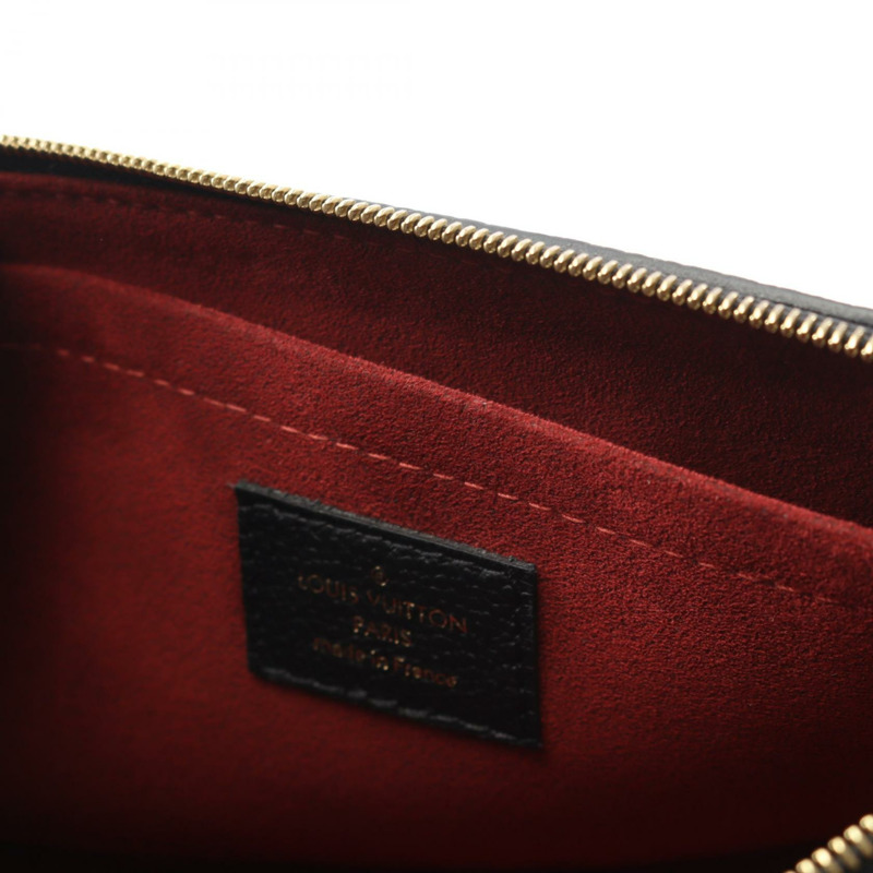 路易威登 多口袋配件雙色鏈條單肩包 M45777 黑色-6