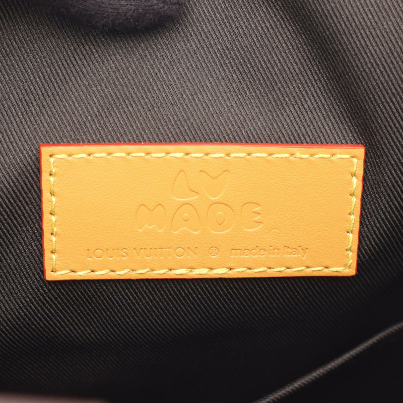 路易威登 NIGO Randonnee 郵差單肩包 M45968 Monogram 條紋二手-3