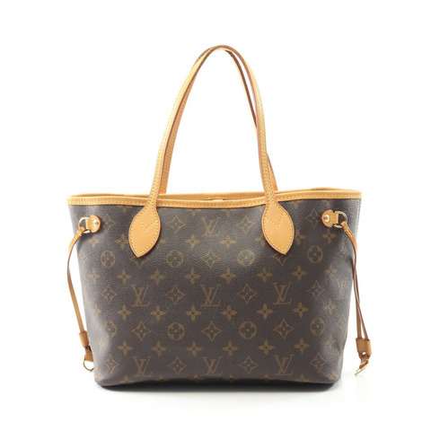 路易威登 Neverfull PM 手提包 M40155 Monogram 帆布棕色二手女士