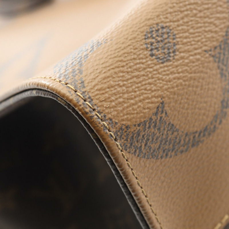 路易威登 On the Go MM 手提單肩包 M45321 Monogram Giant Reverse 二手-5
