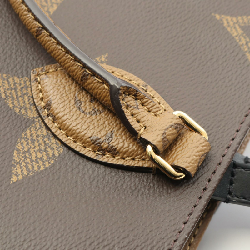 路易威登 On the Go MM 手提單肩包 M45321 Monogram Giant Reverse 二手-7