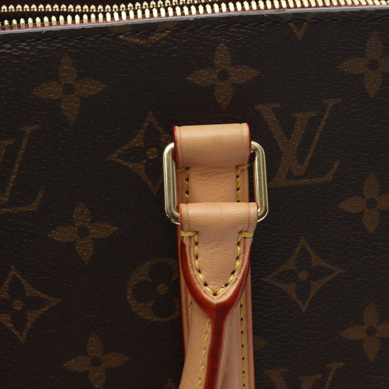 路易威登 Soufflot MM 單肩手提包 M44816 Monogram 皮革 棕色 二手-7