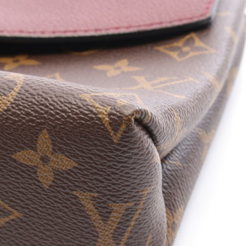 路易威登 Saint Placide 單肩包 M43715 Monogram 帆布皮革棕色 LV-5