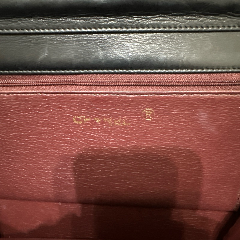 Chanel cf22 vintage老香羊皮掀蓋包/非woc-18