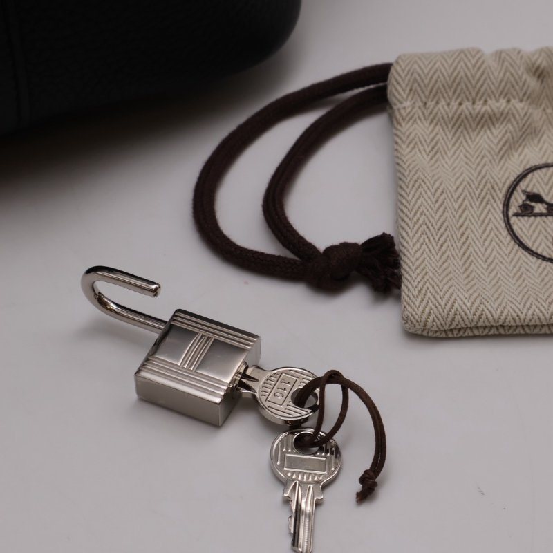 HERMES Picotin 22 - 黑銀 B-4