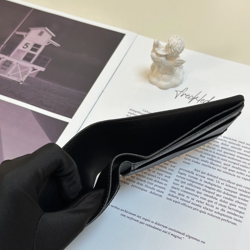 LOUIS VUITTON 雙折短夾 - 灰老花-6