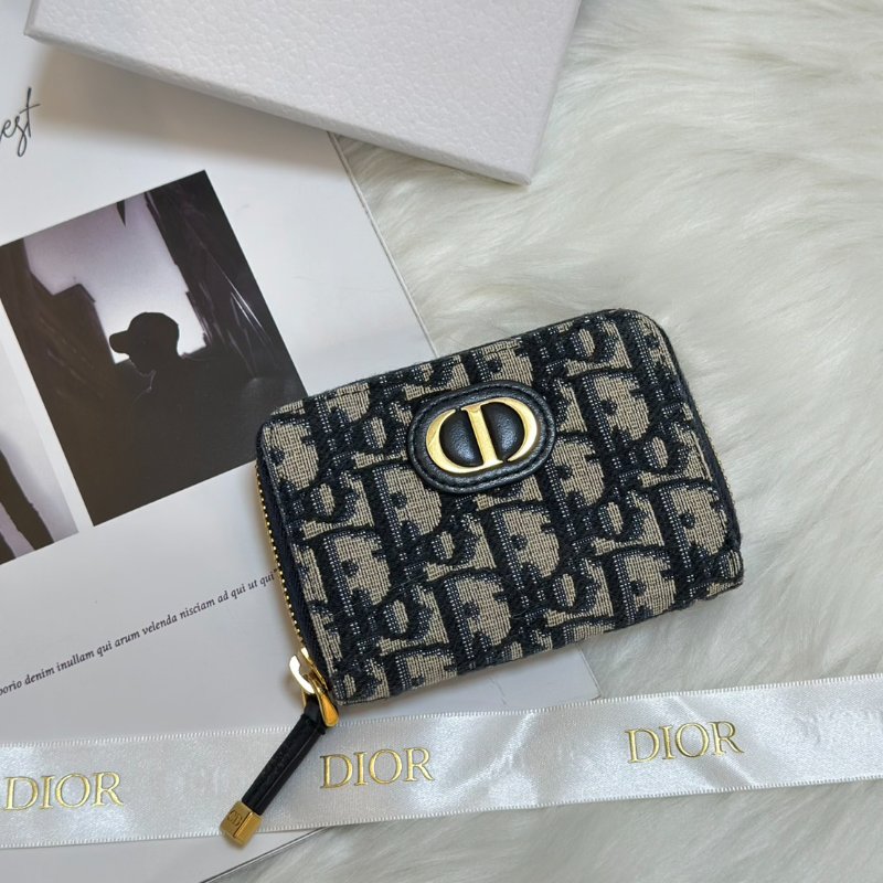 DIOR 30 Montaigne拉鍊零錢包-0