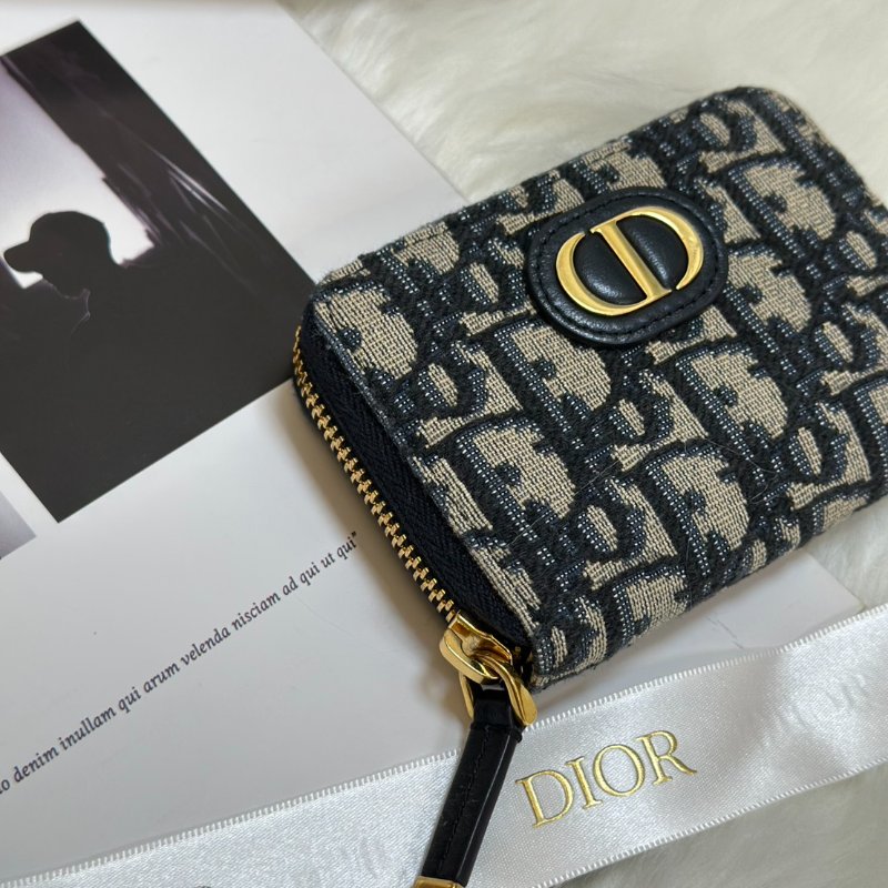 DIOR 30 Montaigne拉鍊零錢包-3