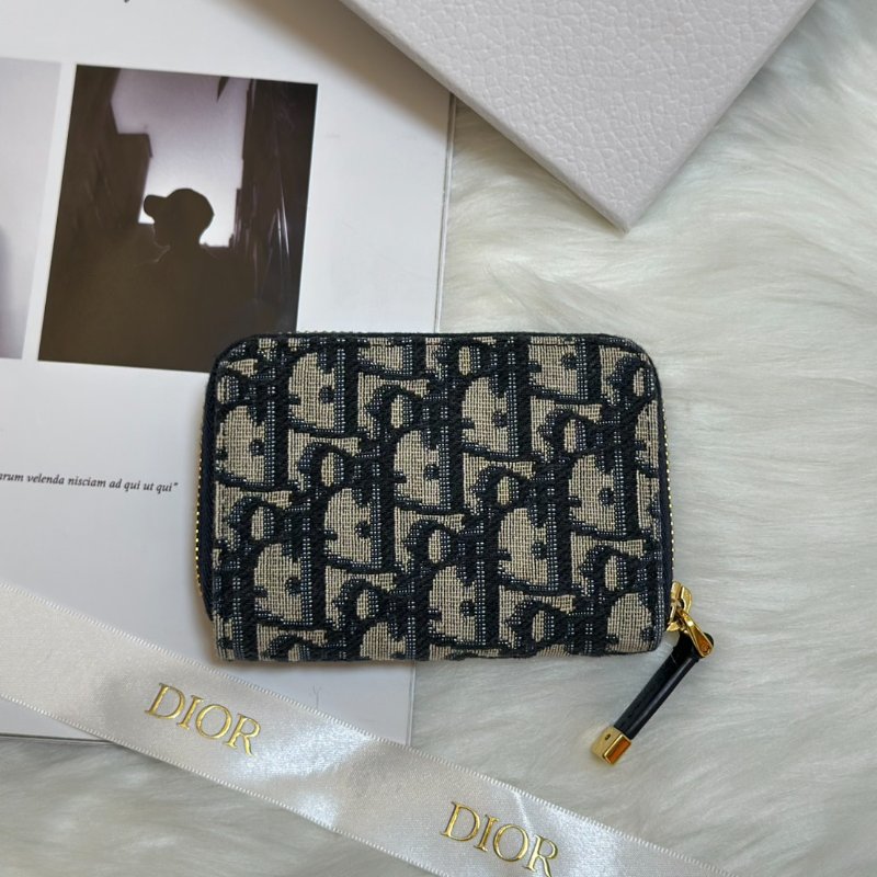 DIOR 30 Montaigne拉鍊零錢包-4