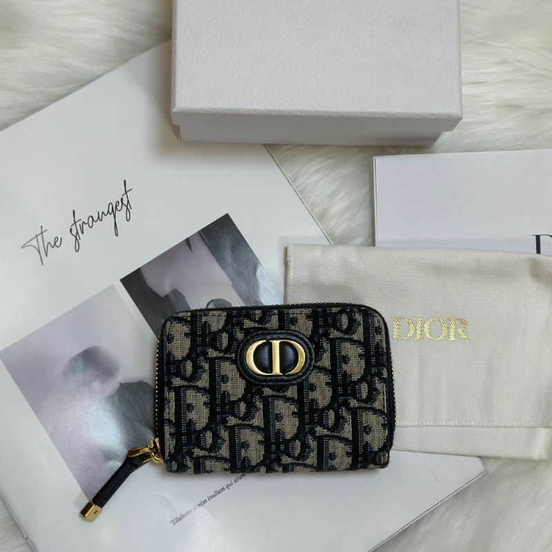 DIOR 30 Montaigne拉鍊零錢包-5