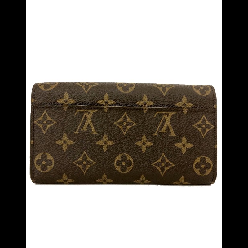 本週8折含運限時割愛｜經典 Monogram Louis Vuitton (LV) Sarah 長夾｜日本購入｜-6