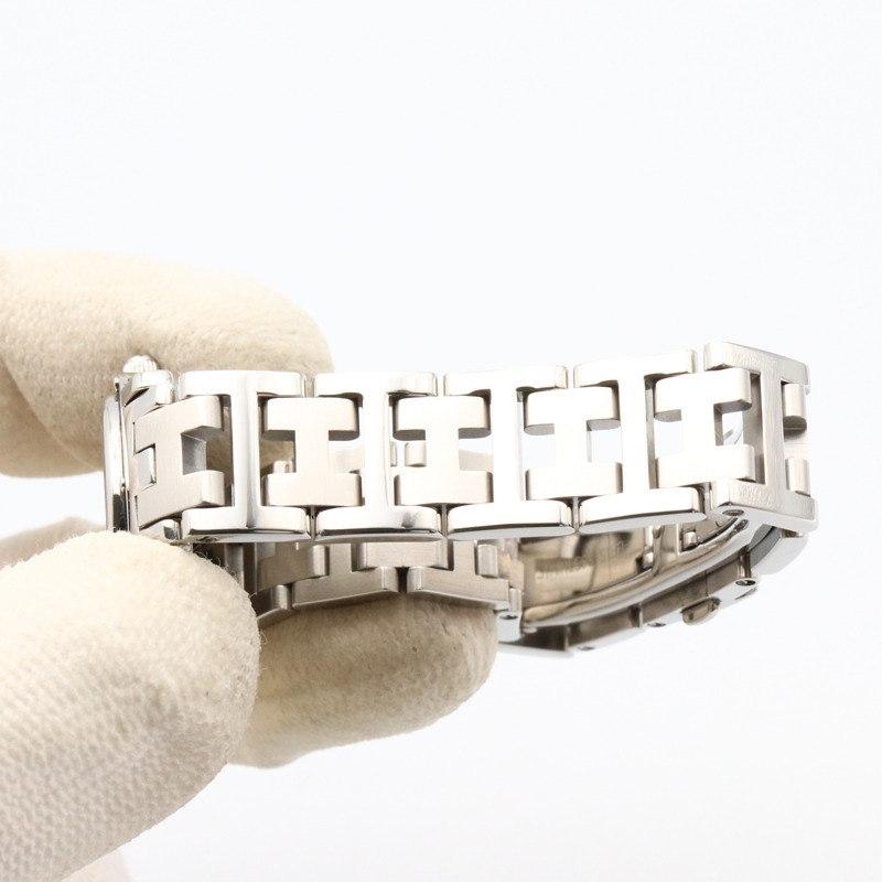 愛馬仕 Clipper 系列腕錶，不鏽鋼材質，女士款，黑色，CL4.210-7