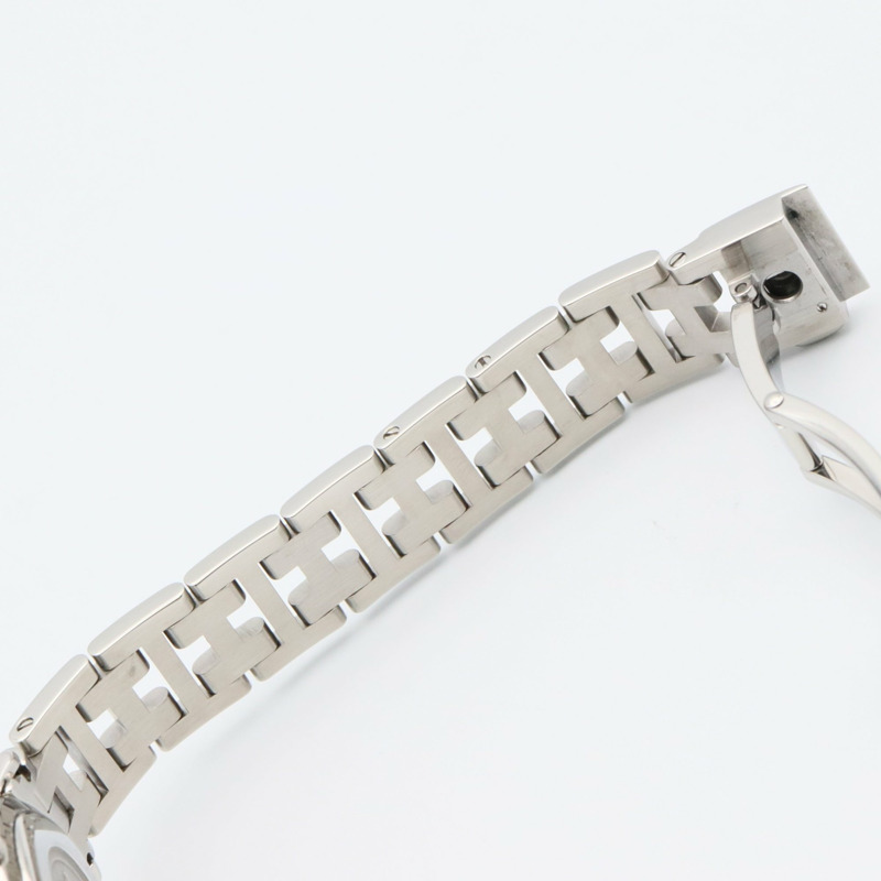 愛馬仕 Clipper 系列腕錶，不鏽鋼材質，女士款，粉紅色，CL4.210-14