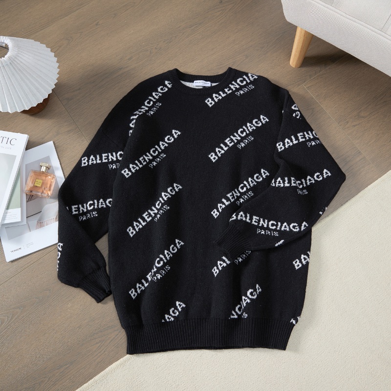 ❤️ BALENCIAGA 時尚LOGO款毛衣-4