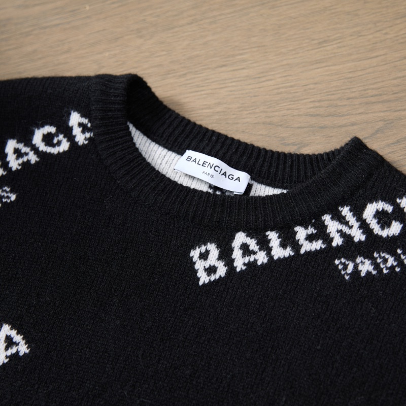 ❤️ BALENCIAGA 時尚LOGO款毛衣-5