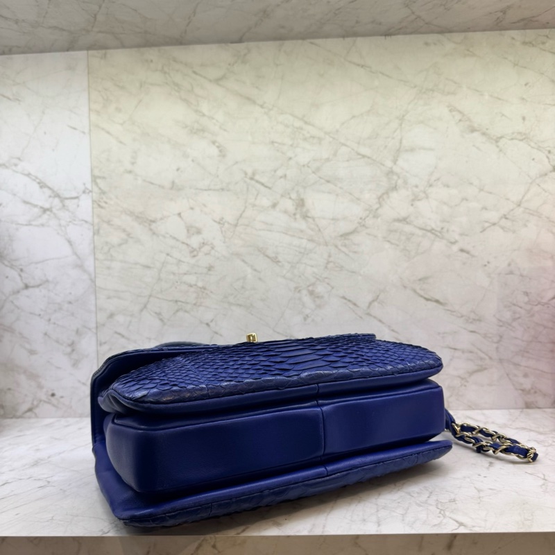 CHANEL藍金蟒蛇皮TRENDY CC/20-4