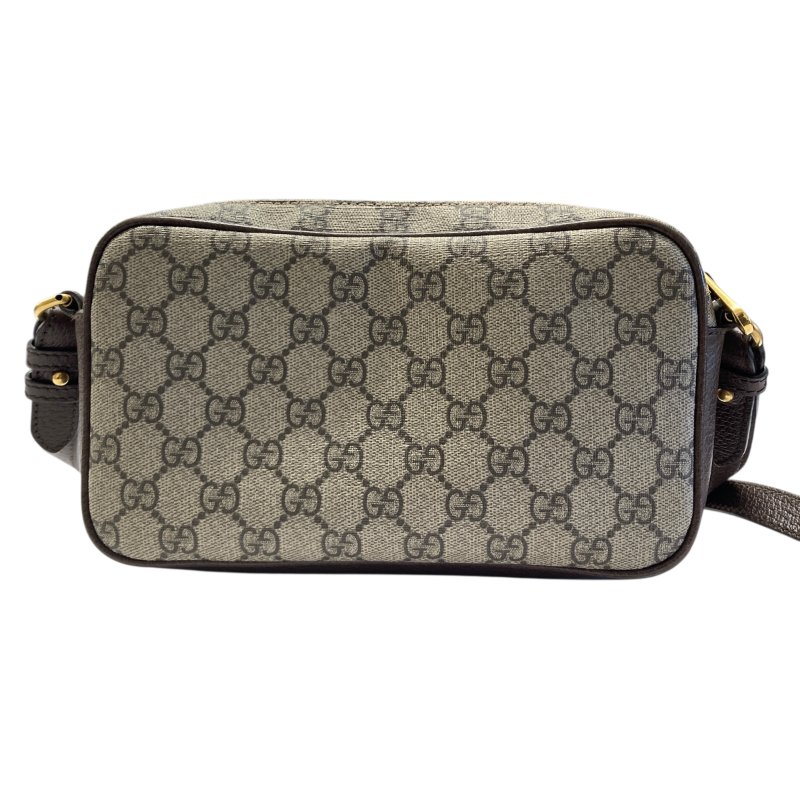 GUCCI 古馳 723312 Ophidia PVC帆布 斜背包 卡其色老花-1