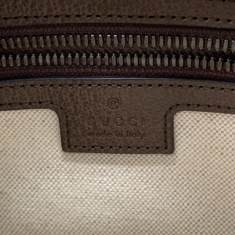 GUCCI 古馳 723312 Ophidia PVC帆布 斜背包 卡其色老花-7