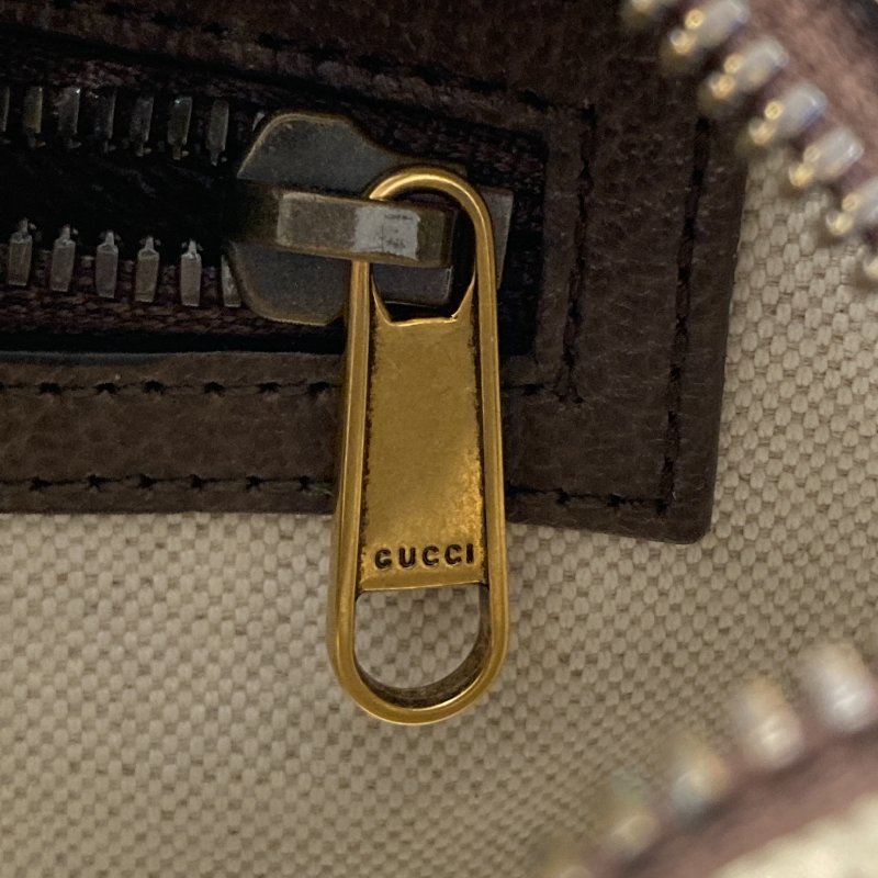 GUCCI 古馳 723312 Ophidia PVC帆布 斜背包 卡其色老花-12