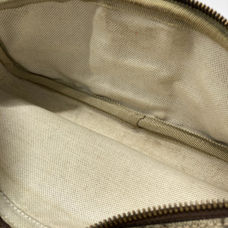 GUCCI 古馳 723312 Ophidia PVC帆布 斜背包 卡其色老花-13