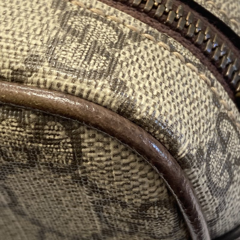 GUCCI 古馳 723312 Ophidia PVC帆布 斜背包 卡其色老花-21