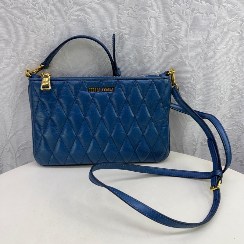 Matelassé leather crossbody bag-0