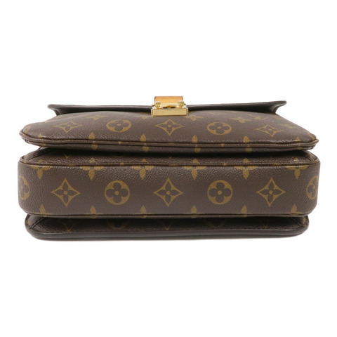 LOUIS VUITTON Monogram Pochette Metis MM金扣手挽肩背兩用袋