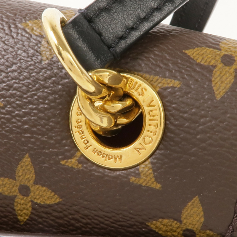 LOUIS VUITTON Monogram Passy金扣肩背袋棕色-9