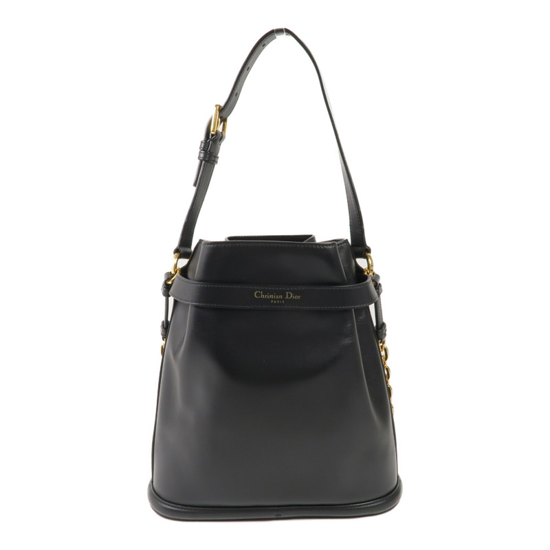 Dior 牛皮皮革C'est Dior Bag金扣手挽肩背兩用袋-1