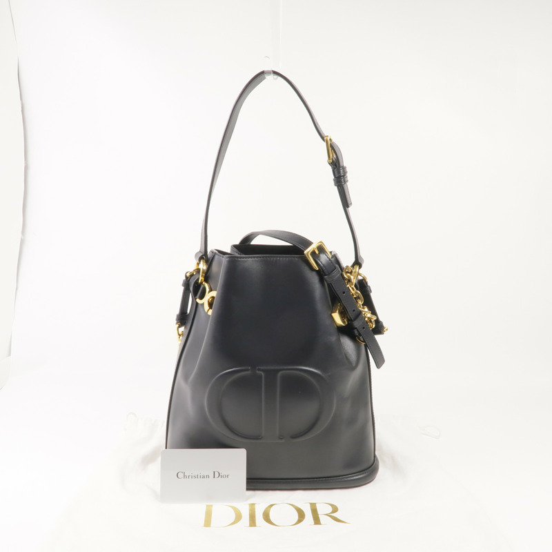 Dior 牛皮皮革C'est Dior Bag金扣手挽肩背兩用袋-14