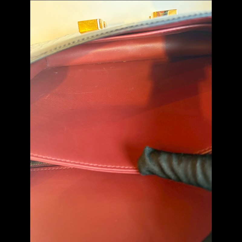 Hermes 金釦黑亮鱷魚皮康康包 constance 23-20