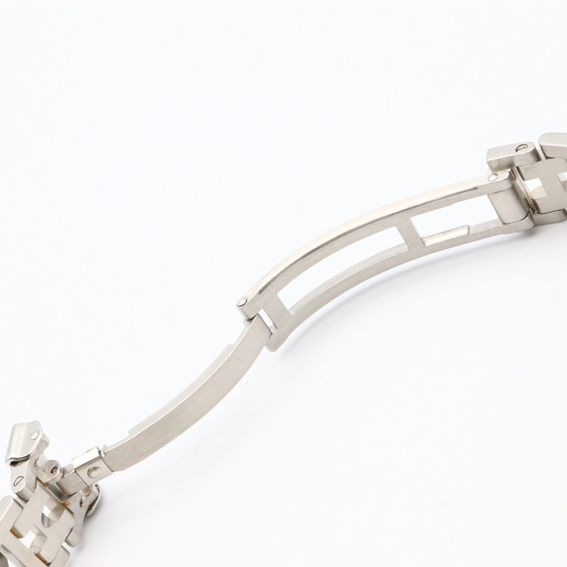 愛馬仕 Clipper 系列腕錶，鍍金不鏽鋼材質，女士款，白色，CL4.220-14