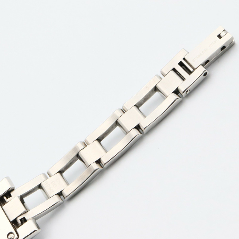 Gucci 女士不鏽鋼腕錶，粉紅錶殼飾面，110 毫米-12