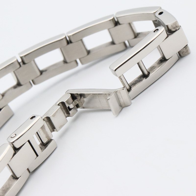 Gucci 女士不鏽鋼腕錶，粉紅錶殼飾面，110 毫米-13