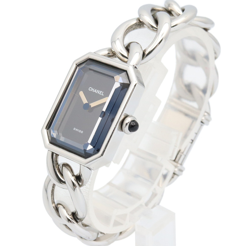 香奈兒 Premiere L 系列腕錶，不鏽鋼材質，女士款，黑色，H0452-1