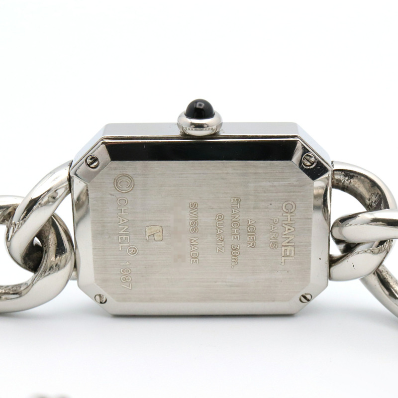 香奈兒 Premiere L 系列腕錶，不鏽鋼材質，女士款，黑色，H0452-4