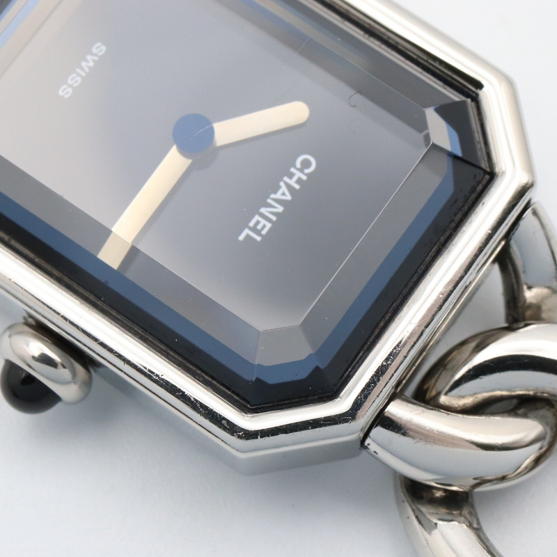 香奈兒 Premiere L 系列腕錶，不鏽鋼材質，女士款，黑色，H0452-11