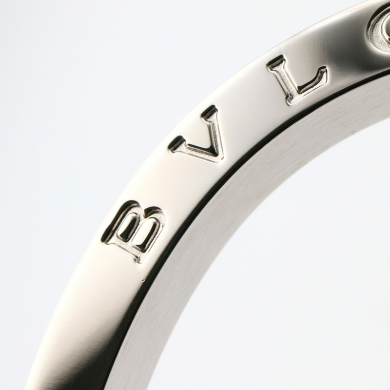 寶格麗 B-zero1 女士不鏽鋼腕錶，銀色錶殼，型號 BZ22S-12