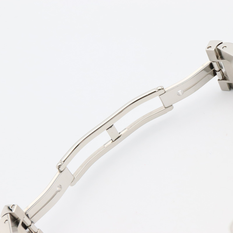 寶格麗 Rettangolo 系列不鏽鋼女士腕錶，銀色，RT39S-13