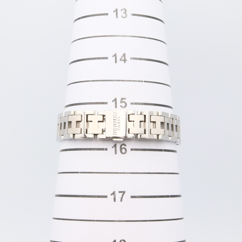 愛馬仕 Clipper 系列腕錶，不鏽鋼材質，女士款，灰色，CL4.210-6