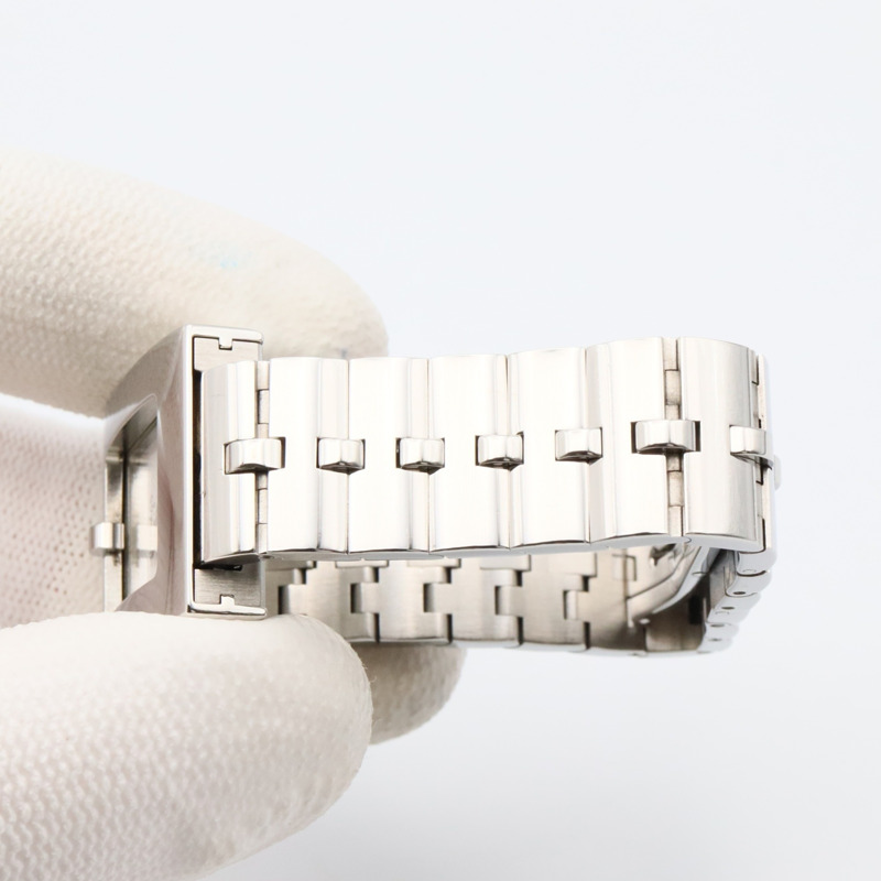 愛馬仕 BE1.110 女士白色不鏽鋼錶帶腕錶-7