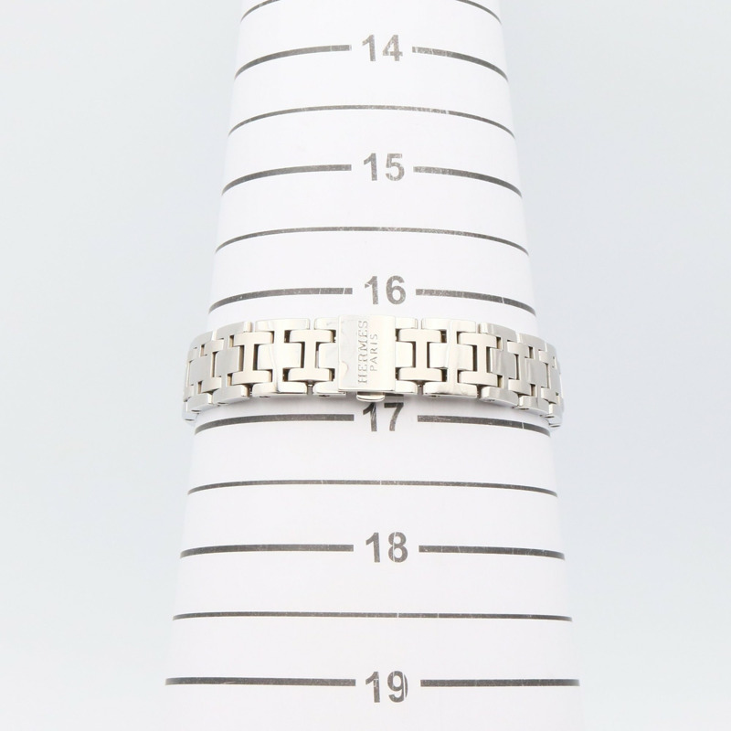 愛馬仕 Clipper Classic 女士不鏽鋼腕錶，銀色，CP1.210-6