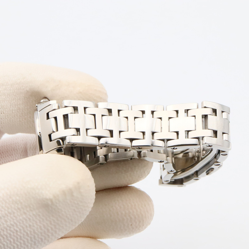 愛馬仕 Clipper Classic 女士不鏽鋼腕錶，銀色，CP1.210-7