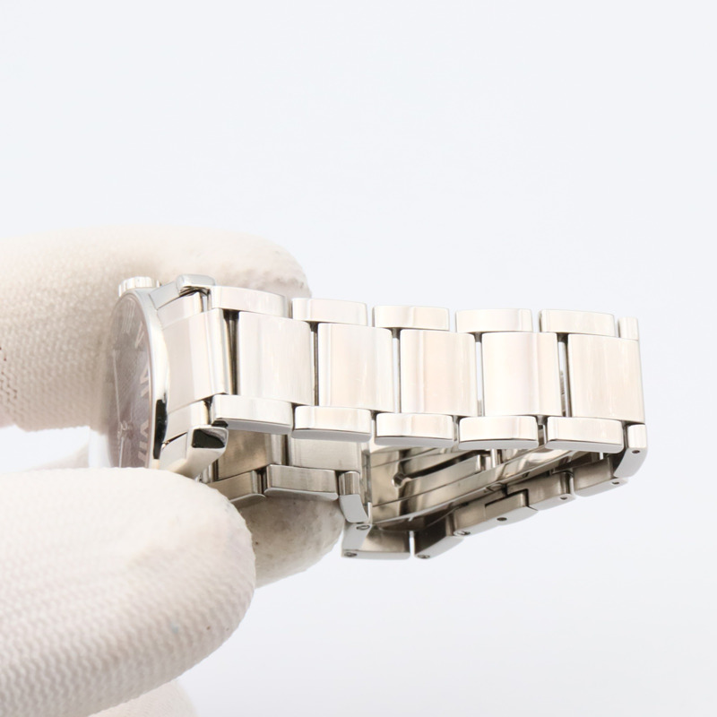 Tiffany & Co.) Atlas 女士不鏽鋼腕錶，黑色，Z1830.11.10A10A00A-7