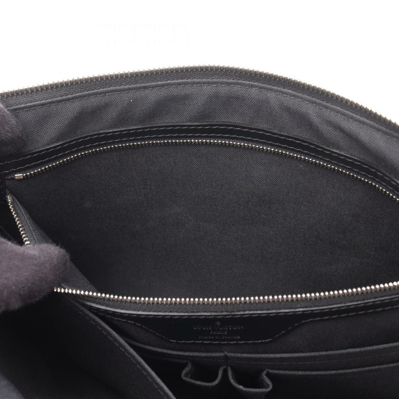 路易威登 Poche Document Damier Graphite 塗層帆布手拿包，男士，黑色，N48247-5