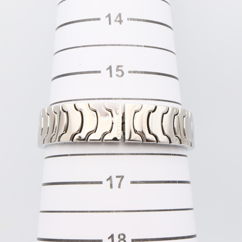 寶格麗 Solotempo 女士精鋼腕錶，黑色，ST29S-7